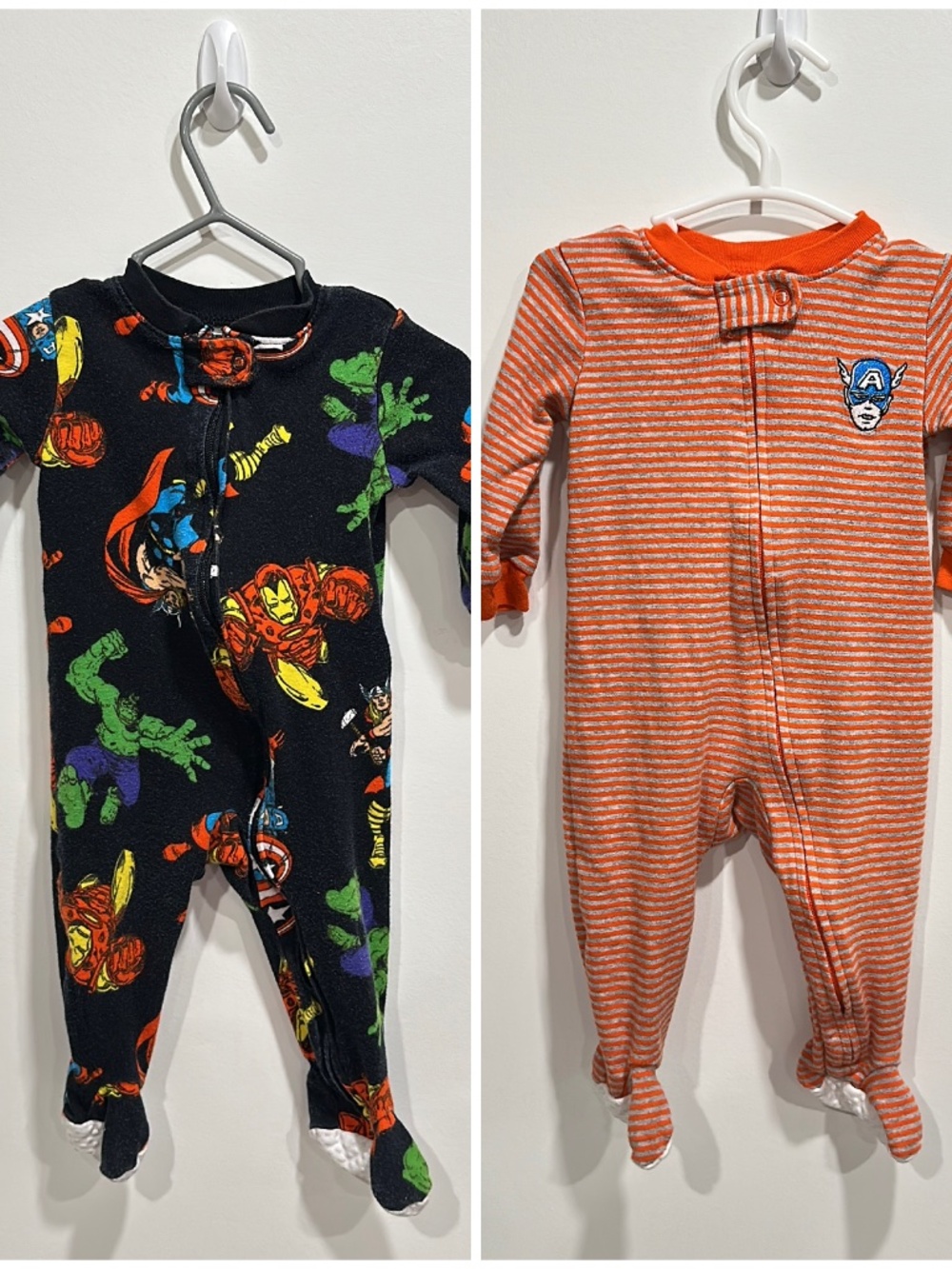 3 for $25 Avengers / Captain America Baby Boy Clothes 3-6 months